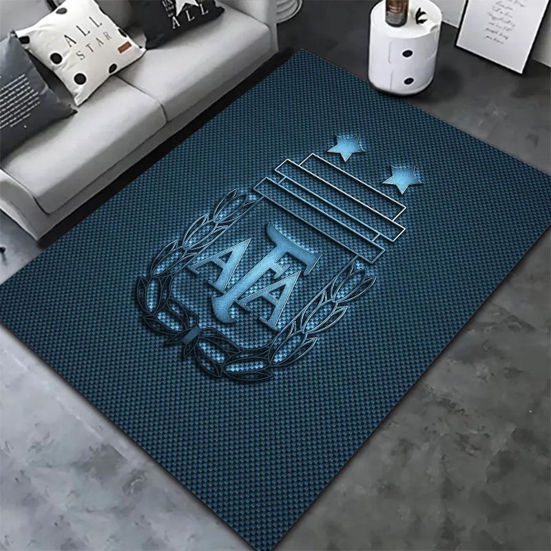 Argentina National Football Team Carpet Rug for Living Room Bedroom Home Sofa Decoration,Kids play Non-slip Floor Mat