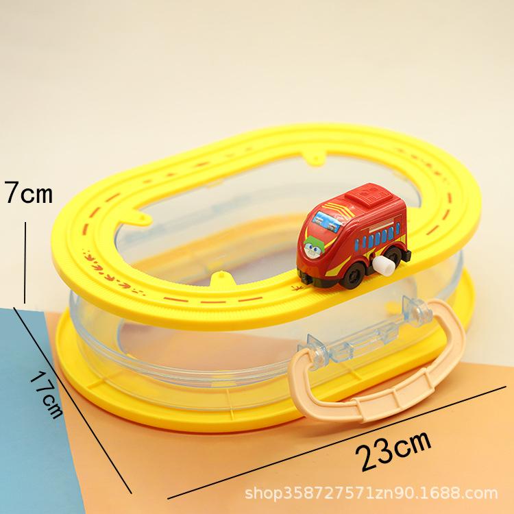 

Railcar Storage Box Portable Box Hair Terms Model Ornament Play House Toys