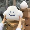 Soft And Cuddly Cloud Emoji Pillow For Girls Unique Korean Ins Design