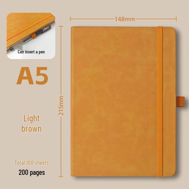 A5 Custom Logo Thickened Office Binder Notebook Diary