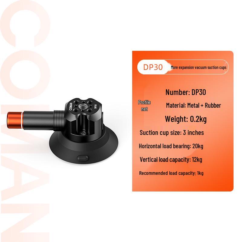 

8K Car Mount for Action 4 Sports Camera - Suction Cup for In-Car Shooting & Live Streaming Pocket 3