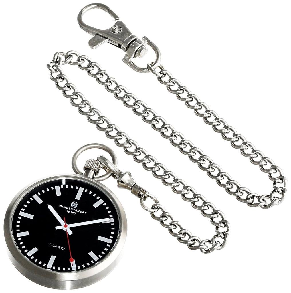 Charles Hubert Men's Pocket Watch 3951-B