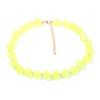 Fashion Dopamine Multi-color Optional Matte Round Beaded Necklace Vitality Fresh Holiday Atmosphere Women's
