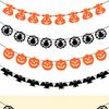 Hanging Happy Halloween Banner Party Decor Pull Flag  Halloween Party Decoration
