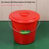 Xindrui 25L Heavy-Duty Plastic Water Bucket