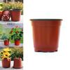 Lightweight 10/50/100pcs Double Color Plastic Plants Nursery Pot For Seedlings**