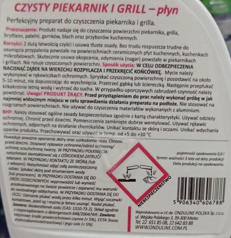 Feda Backofen- und Grillreiniger 0,6 l