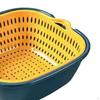 Double Layer Washing Basket Food Strainer Multifunctional Household Sturdy Fruit Cleaning Basin
