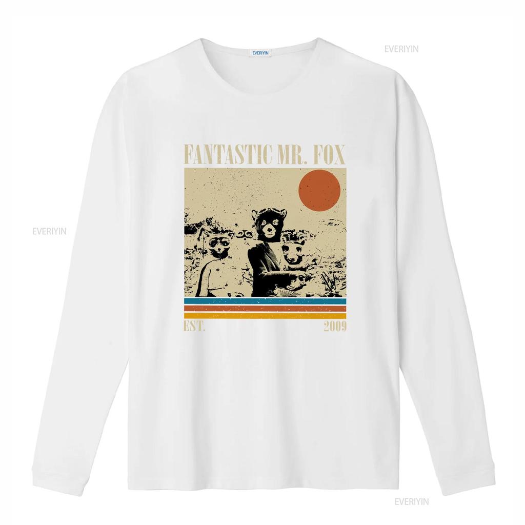 Fantastic Mr Fox T Shirt Retro Vintage Classic S for Him Christmas Vintage Washed Fashion Comfortable Casual Graphic Stylish