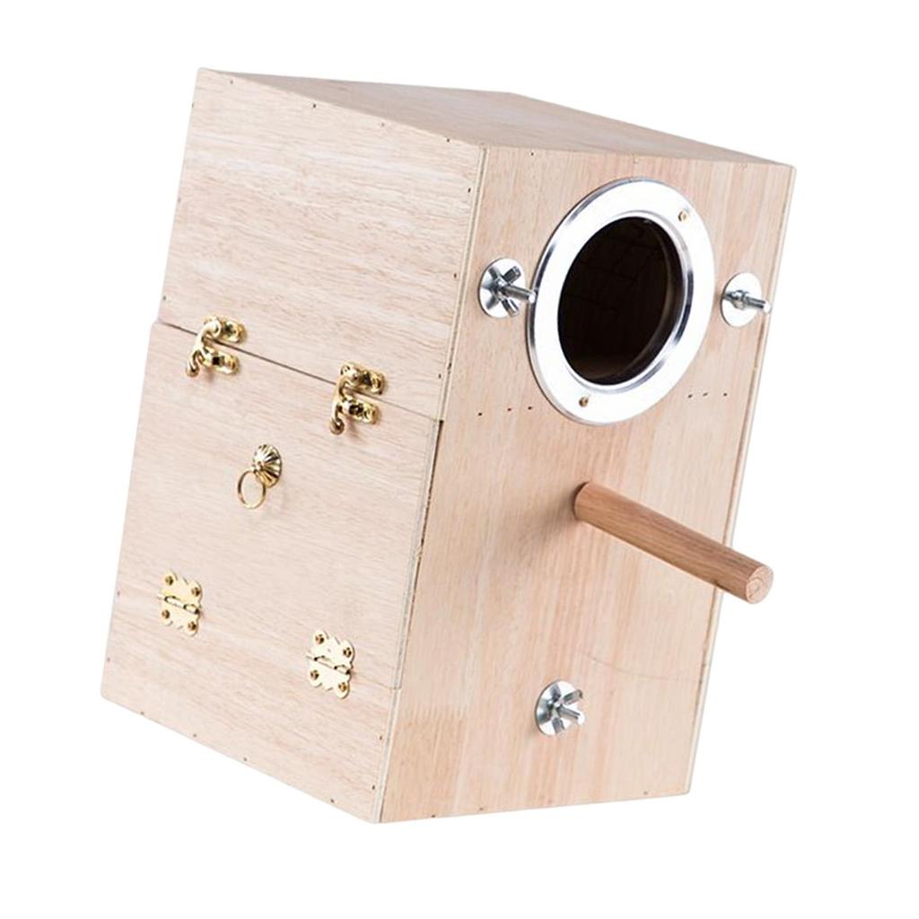 Chovný box pro papoušky Hnízdní box pro andulky Ptačí budka Párovací box pro korelu