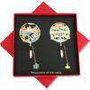 Beijing Tiananmen Metal Bookmark - Custom Engraved Cultural Gift Box