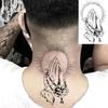 1 Vel Skelet Doornen Anker Tijdelijke Tattoos Voor Volwassen Hand Nek, Halloween Nep Tattoo Sticker Langdurig Realistisch Tatoo