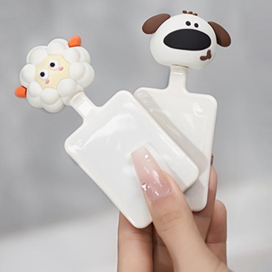 2Pcs/Set Toilet Lid Lifter Sheep Dog Shape Toilet Cover Lifter Easy Installation Versatile Hook Toilet Hygienic Accessory
