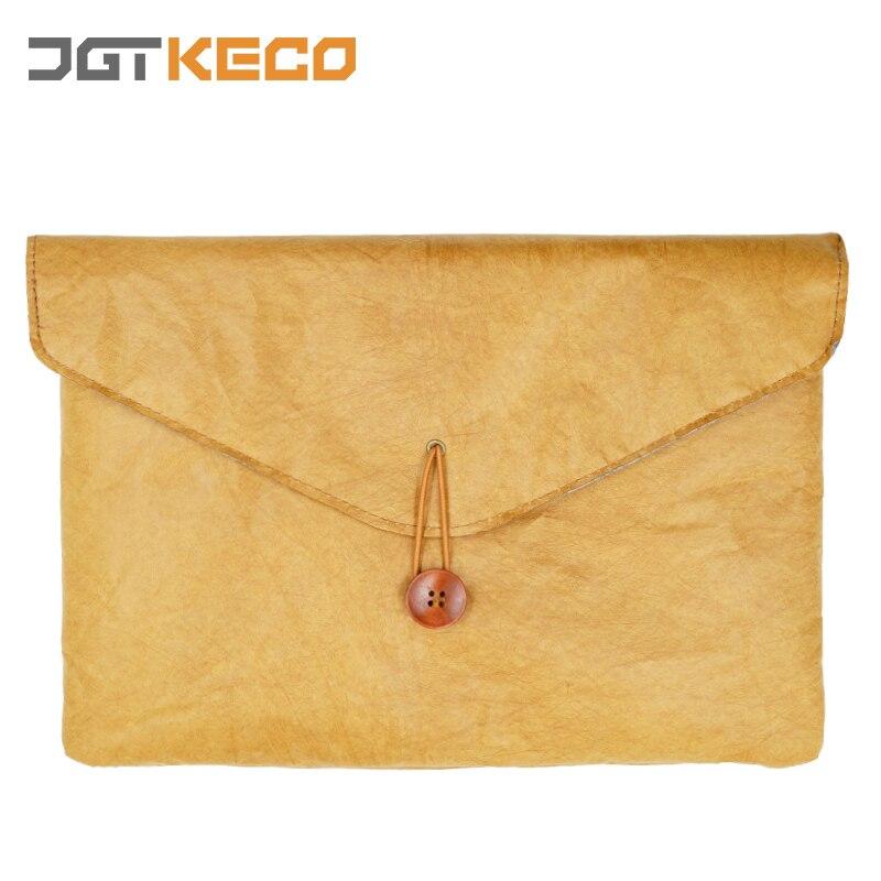 Vintage Envelop 7,8/11/12,9 Inch Sleeve Pouch Cover, Papieren Materiaal Tablets Tas Case Voor iPad Mini6 iPad 9.7 10.2 Air 10.9 iPad mini 6 bruin