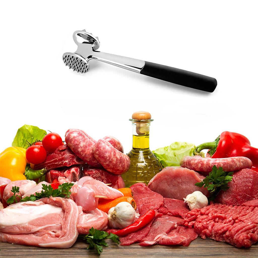 Meat Tenderizer Creative Stainless Steel Manual Steak Beef Soften Pestle Pork Chicken Hammer Kitchen Mallet Kitchen Gadget