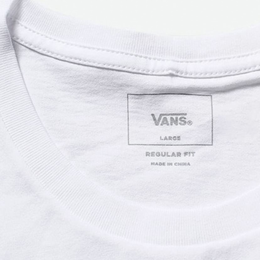 Vans Artist Men's Graphic Print Crewneck Tee White VN0A4URLWHT