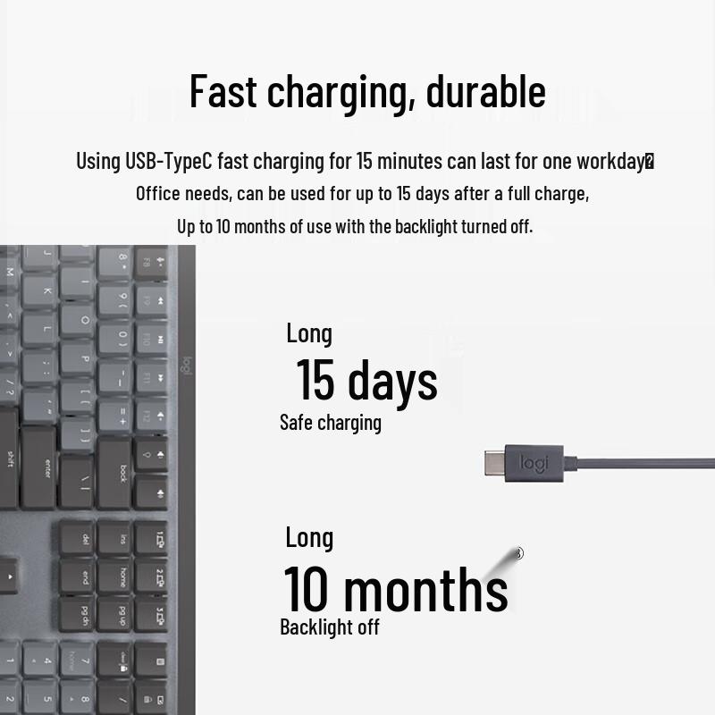 Logitech MX Mini Compact Mechanical Keyboard