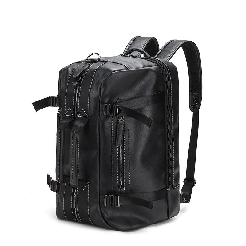Li Shen Men's PU Leather Backpack