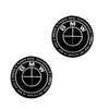 For BMW 320Li 325Li 330Li 325i E60 E64 E70 E83 E85 E87 E90 E92 E71 11/14mm Car Stickers BMW Dedicated Key Shell Emblem Paster