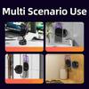 New 360 Degree Rotating Magnetic Mobile Phone Holder Stand Vacuum Suction Cup Strong Magnetic Adsorption Car Phone Stand Mount