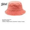 Simple Basic Style Hat Vintage Washed Denim Bucket for Men Women Breathable Short Brim Soft Skin Friendly Fisherman Cap Portable Couple Sun
