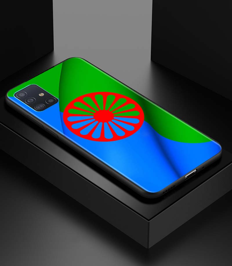 

Чехол с флагом Gypsy Aromanian Romani Roma для Samsung Galaxy A51 A50 A71 A21s A70 A30 A31 A41 A11 A91 A01 A51 A71 A42 5G Capa Samsung A21