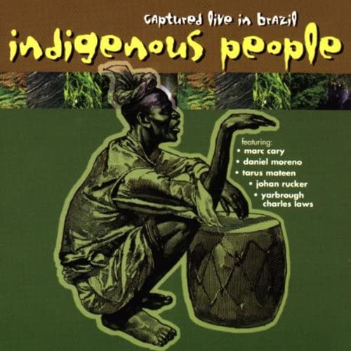 

CD INDIGENOUS PEOPLE - Captured Live in Brazil US Latin Used