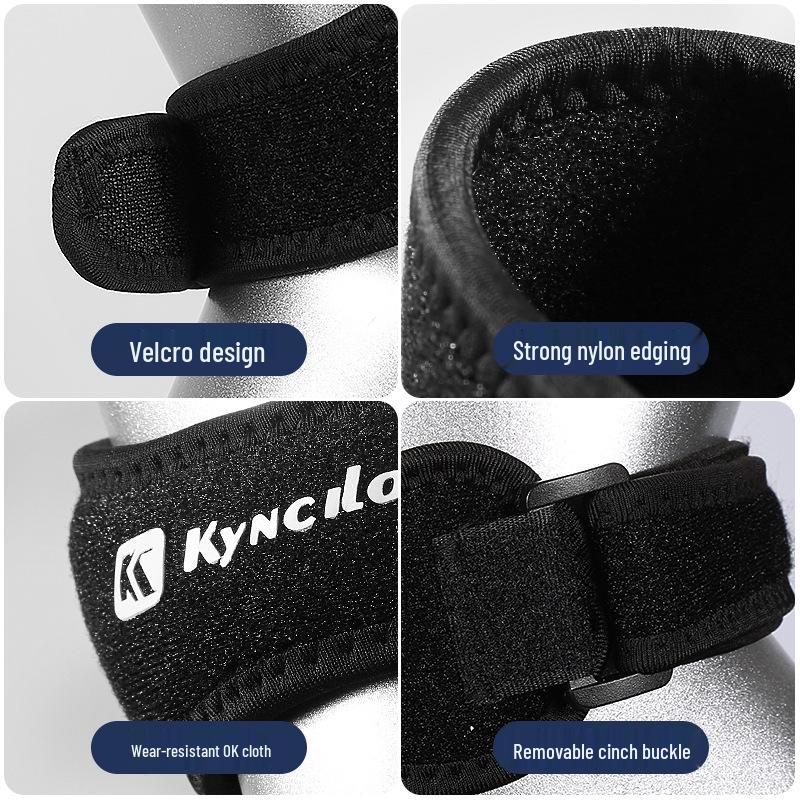Professional Sports Knee Brace: Patella Strap for Compression and Shock Absorption, Ideal for Basketball, Running, Squats, Men & Women.