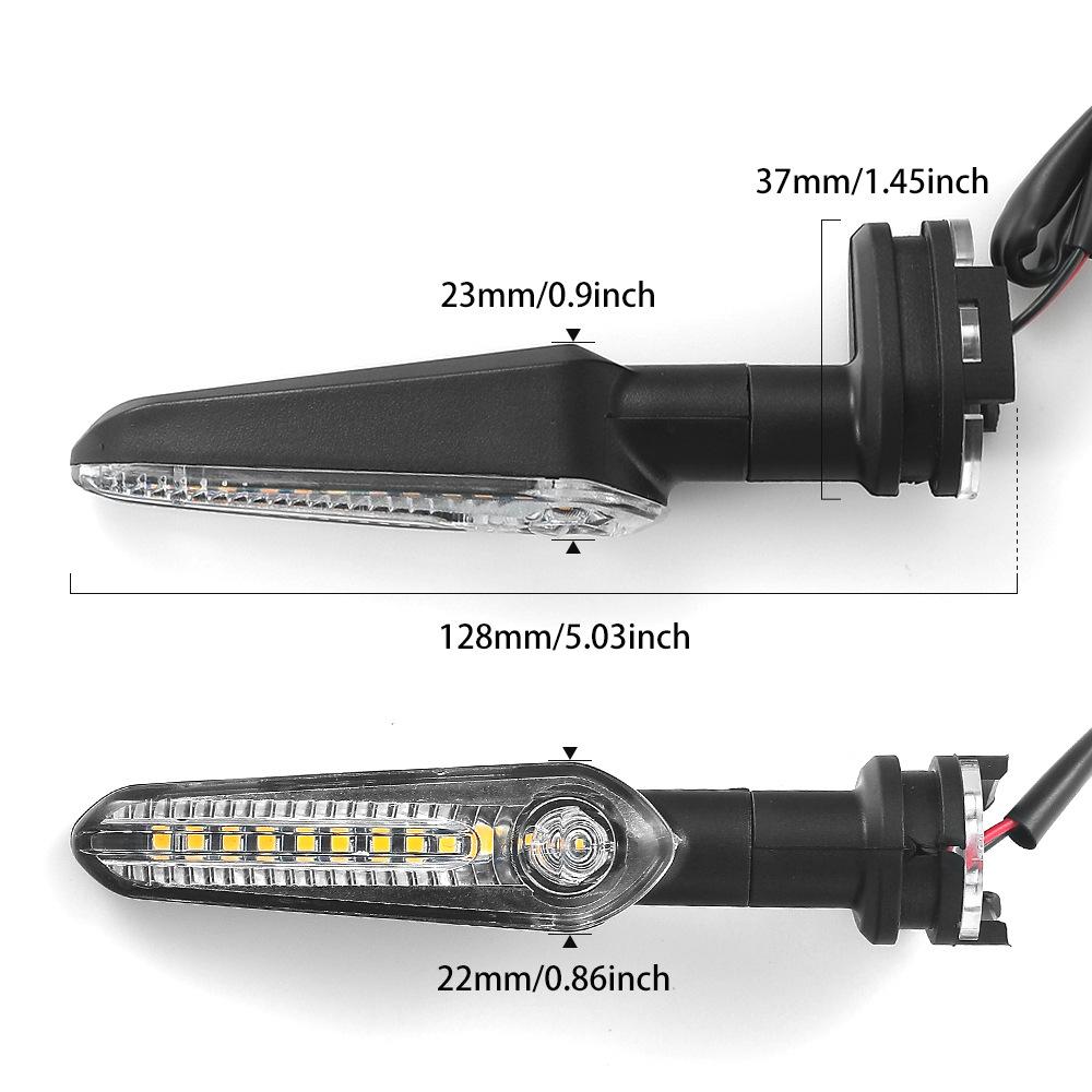 MT07 MT09 LED Turn Signal Indicator Light For Yamaha YZF R6 R1 R3 R7 R9 R15 MT07 MT09 T7 TRACER 700 900 9/GT XSR 700 XJ6 FZ1