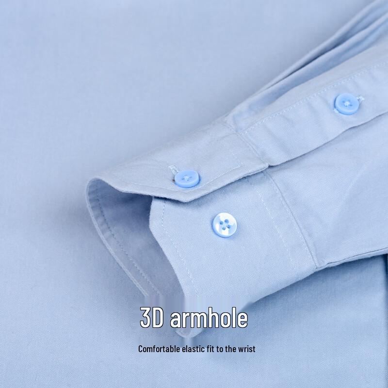 Hodo Men's 100% Cotton Long Sleeve Casual Business Shirt