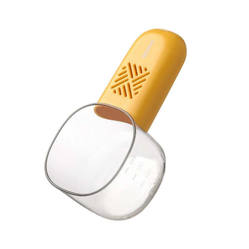 Household Food Grade Kitchen Rice Grains and Cereals Detachable Handle Graduated Spoon