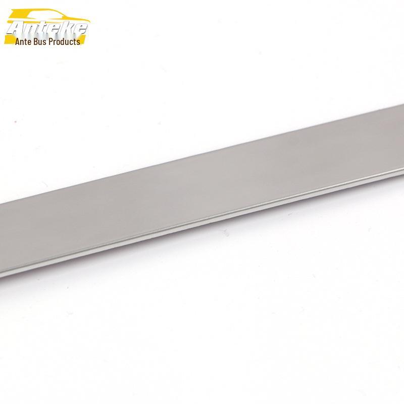 21 ID.4X Tailgate Trim & Rear Bumper Stainless Steel Decor