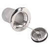 50mm 2in Boat Fuel Deck Filler Polished 316 Stainless Steel Deck Fill Filler for Yachts Speedboats RVs