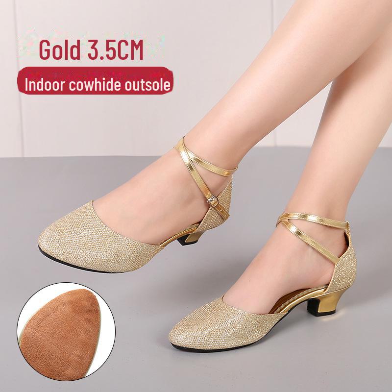 Women's Latin & Ballroom Dance Shoes - Soft Sole for Square Dancing