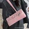2025 New Bag Women's Senmeng Trendy Fashion Texture One-shoulder Armpit Bag Spring Casual Commuter Small Square Bag
