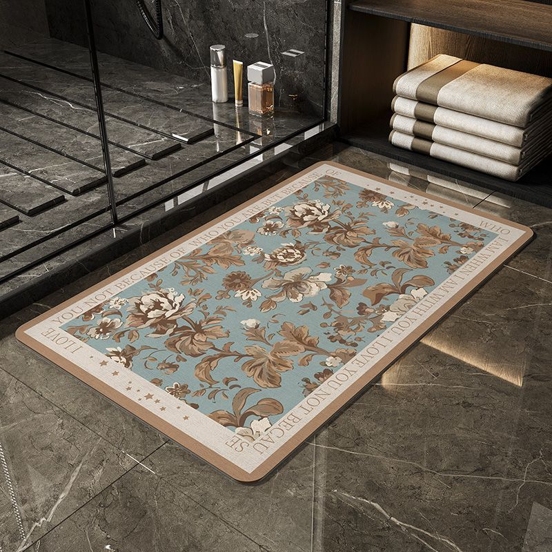 Toilet Floor Mat, Diatom Mud, Bathroom Water-absorbing Non-slip Mat, Door Mat Entering the Door, Toilet, Kitchen Door Mat