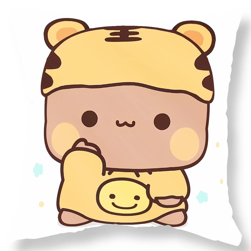 Cute Bear Animal Pillowcase Car Ornaments Office Living Room Sofa Home Pillowcase