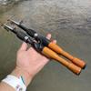 Ultra-short Section Sea Rod Portable Telescopic Small Sea Rod Lure Fishing Rod 1.3-1.8m Carbon Spinning Casting Baitcasting Light Travel Lure Rod