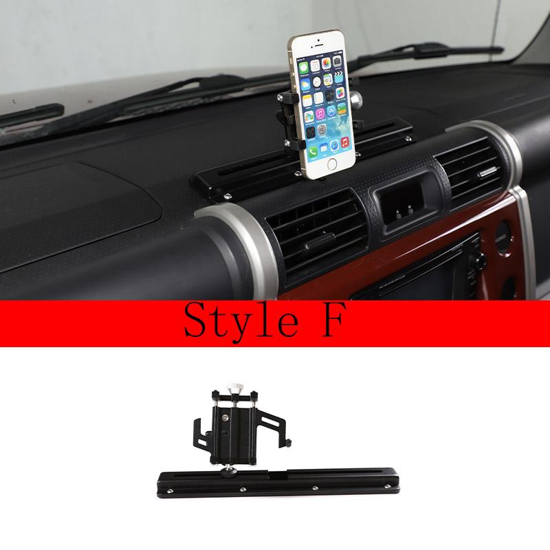 Center console Multi-function bracket Phone Dialogue Cup holder Holder navigation For Toyota FJ Cruiser 2007-21 Car Accessories