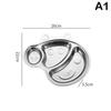 Stainless Steel Plate For Children,Canteen Divided Plate,3Grid,5Grid Dinner Plates,Dinnerware Set, Dinner Tableware