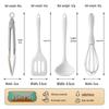 Ru Han Silicone Kitchen Utensil Set