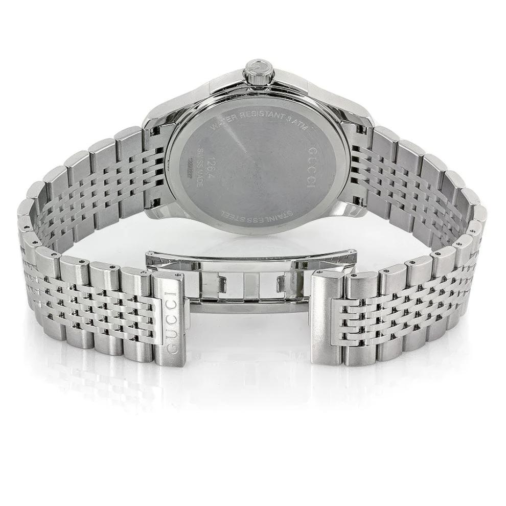 Gucci YA126404 G-Timeless Silver Dial Men's Watch