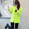 Suit Jacket Women's Spring Temperament Korean Version of The Wild Small Commuter Khaki Suit Jacket Women