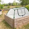 Housse de protection isolante pour plantes Filet pop-up pour plantes Cage protectrice transparente en PVC Lit de légumes