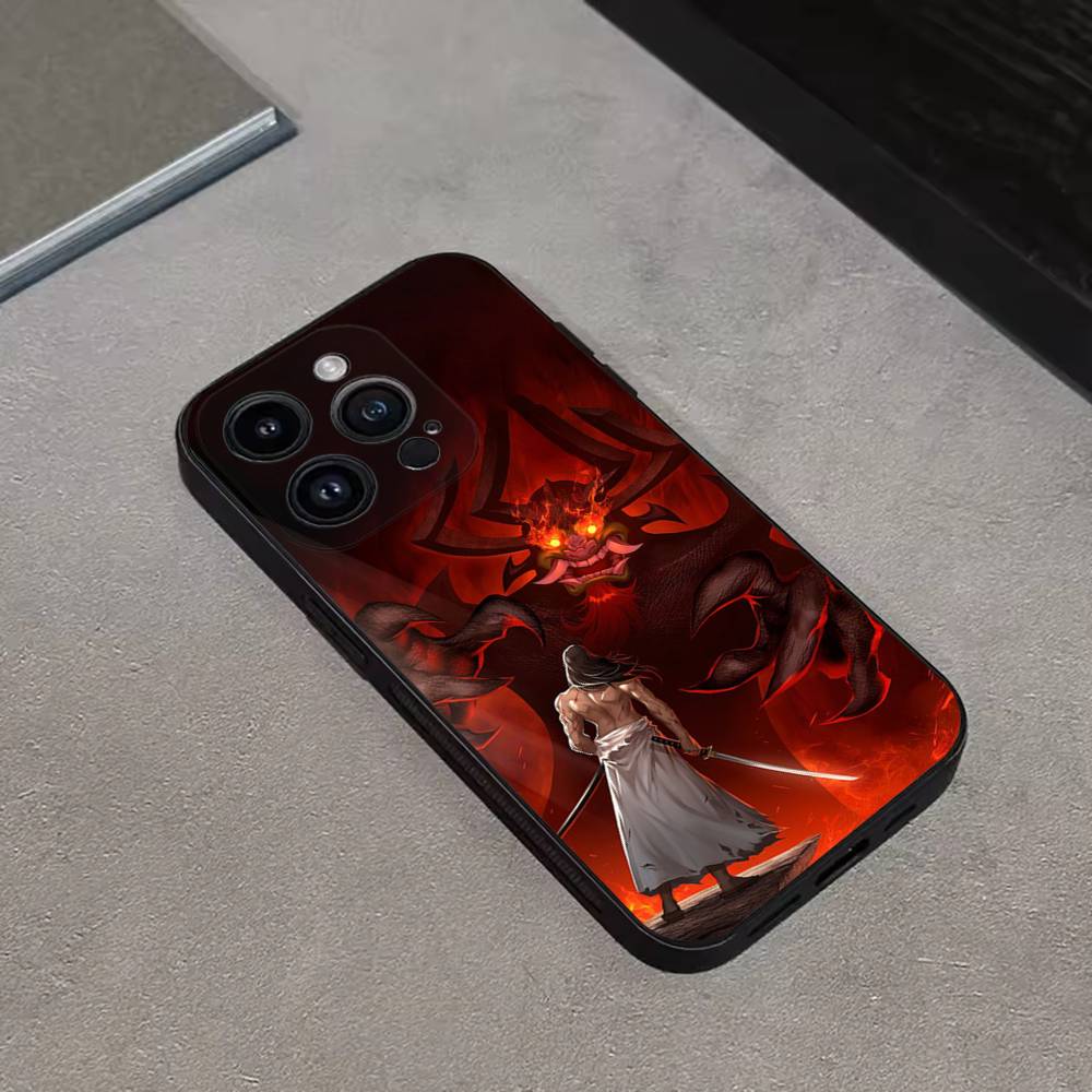 S-Samurai Jack Phone Case For iPhone 16,15,14,13,12,11 Plus,Pro Max,XS,X,XR,SE,Mini,8,7,Soft Silicone Black Cover
