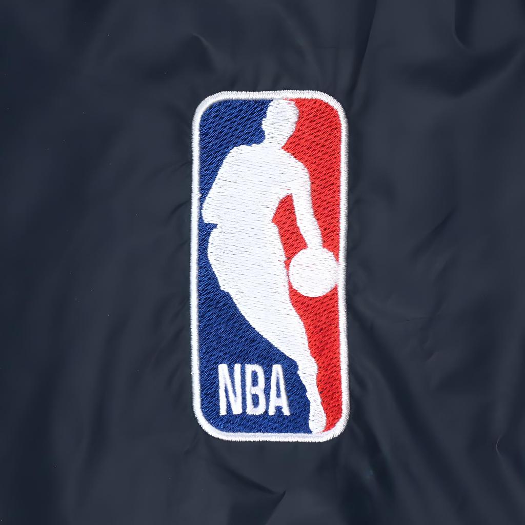 Nike NBA Courtside Los Angeles Lakers Woven Baseball Jacket Men Outerwear Black CN1441-010