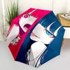 1 Stück Anime-Charakter Outdoor-Regenschirm - Automatisches Öffnen und Schließen, Praktisches Dreifach faltbares Design, 8-Rippen-Eisenrahmen, Geeignet für Fans,