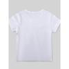Boys Engineering Vehicle Tool Construction Print Crewneck Short Sleeve Tee