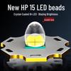 Wolsen DF217 Multifunction Rechargeable LED Flashlight