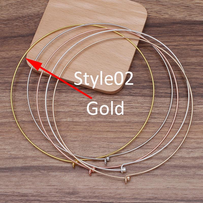 5pcs Metal DIY Wedding Headband Bride Coil Hairwear Hairband Head Hair Band Base Collar Neckwear Necklace Jewelry Components